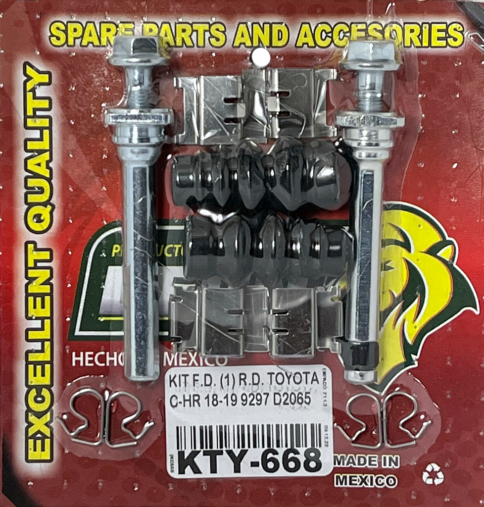 KIT F.D. (1) R.D. TOYOTA CHR 18-19 9297 D2065 KC668