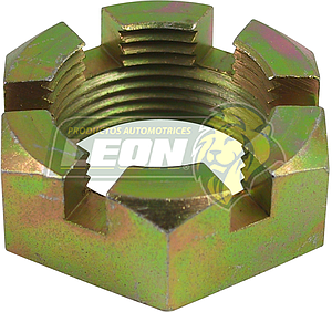 TUERCA PIÑON DINA 631, D-600, F-600 CASTILLO 1” 1/4-12H. LL.1” 3/4