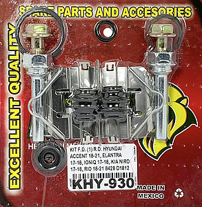 KIT F.D. (1) R.D. HYUNDAI ACCENT 18-21, ELANTRA 17-18, IONIQ 17-18, KIA NIRO 17-18, RIO 18-21 8428 D1812,  KC930