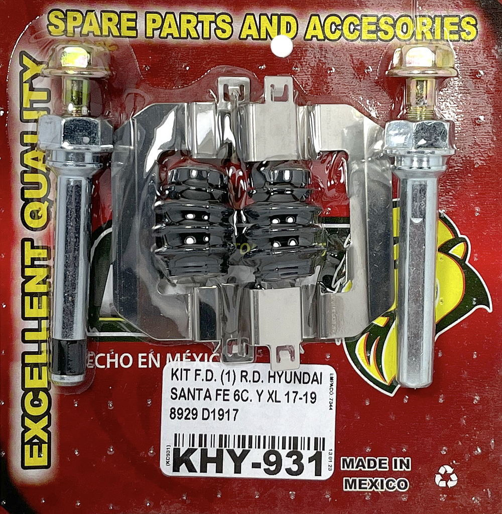 KIT F.D. (1) R.D. HYUNDAI SANTA FE 6C. Y XL 17-19 8929 D1917 KC931