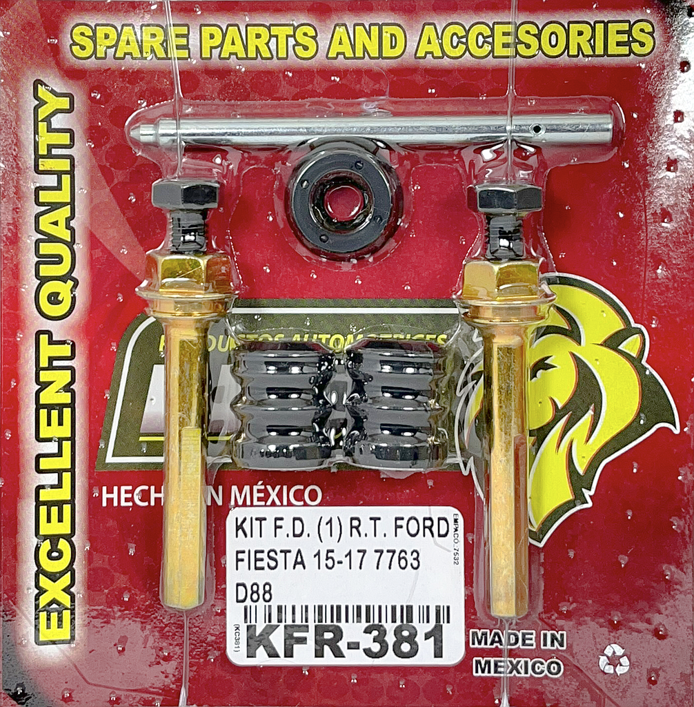 KIT F.D. (1) R.T. FORD FIESTA 15-17 7763 D886 KC381