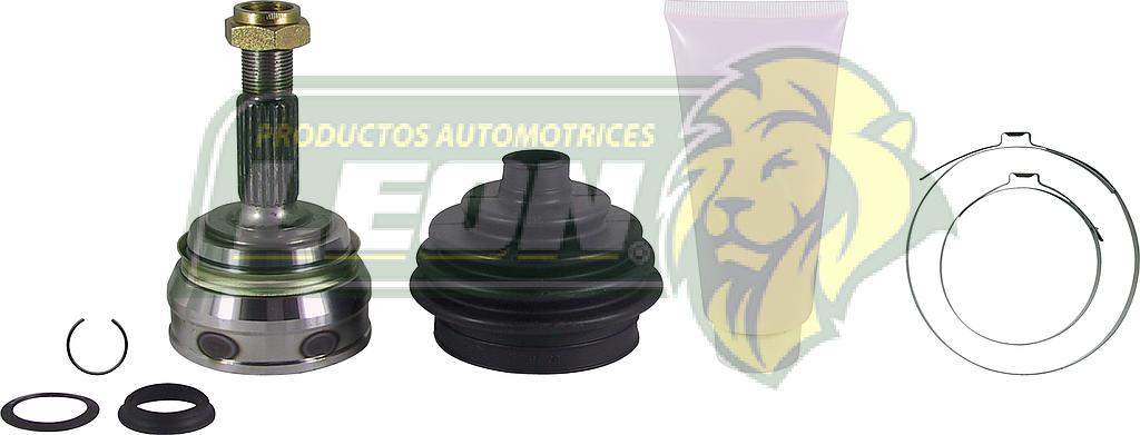 ESPIGA HOMOCINETICA VW A1, A2, POINTER 77-89 Ø:90 mm “KIT” SIN SEGURO 325416 22x30