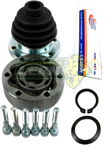 JUNTA HOMOCINETICA VW GOLF A3 1.8L 93-99, GOLF A4 2.0L 99-07, JETTA A3 1.8L 93-99, JETTA A4 2.0L 99-15, BEETLE 2.0L 98-11, SEAT IBIZA 2.0L 03-08 STD. ØE:100 mm “KIT” “EURO ESPAÑA”