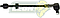 VARILLA DIRECCION HIDRAULICA VW GOLF A2 1.8L 88-92, JETTA A2 1.8L 88-92 (R) T/ORIGINAL
