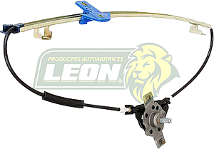 ELEVADOR MANUAL VW GOLF A2 1.8L 88-92,  JETTA A2 1.8L 88-92, CORSAR 1.8L 85-88 TRASERO (L)