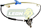 ELEVADOR MANUAL VW GOLF A2 1.8L 88-92,  JETTA A2 1.8L 88-92, CORSAR 1.8L 85-88 TRASERO (L)