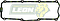 JUNTA TAPA PUNTERIAS VW GOLF A3 2.0L 93-99, JETTA A3 2.0L  93-99, GOLF A4 2.0L 99-07, JETTA A4 2.0L 99-15, BEETLE 2.0L 99-11, DERBY 1.8L 95-09, POINTER 1.8L 98-10, SEAT IBIZA 1.6L 00-02
