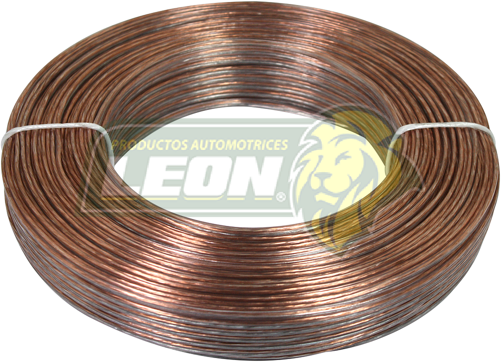 CABLE BOCINA CALIBRE 18 TRANSP. (ROLLO c/100 mt.)