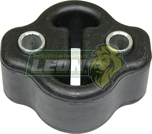 SOPORTE ESCAPE NISSAN URVAN 05-13 “GALLETA” GR.: 34mm CON BUJES METALICOS (6589) GERMANY