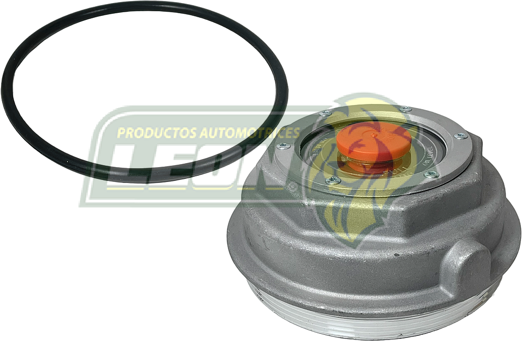 TAPA CUBREPOLVO EJE ALUMINIO FRUEHAUF CON MIRILLA  (6 HOYOS)