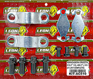 ABRAZADERA CRUCETA 510 (7” 1/2), 469 (7”), 515 (6”)  (KIT COMPLETO)