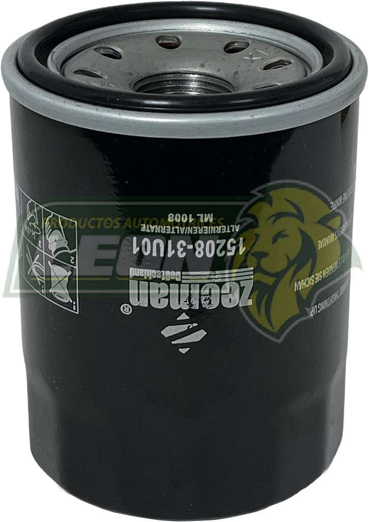 FILTRO ACEITE NISSAN URVAN 00-12 2.5L, NV350 13-17, NV3500 12-18, HONDA ACCORD 84-13, CITY 10-19, CIVIC 88-19, CRV 05-19, FIT 06-19, ODYSSEY 95-19, PILOT 05-19, RIDGELINE 07-19, HUYNDAI GRAND I10 15-17, SANTA FE 17-19, DODGE ATTITUDE 05-20 L3 1.2L, MITSUBISHI MIRAGE 00-20, LANCER 02-17, OUTLANDER 10-18, L200 08-17 (GP-149, OF-3593) ROSCA 20x1.5 mm