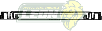 CUBREPOLVO P/PISTON DODGE 1500 SERIES 05-06 ØE: 2.580”, ØI:1.660”