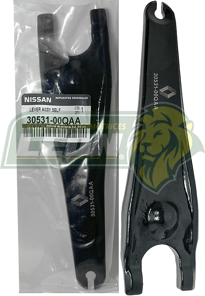 HORQUILLA CLUTCH NISSAN PLATINA 02-11, APRIO 1.6L 01-09, RENAULT CLIO 1.6L 01-12, KANGOO 1.6L 01-18, SANDERO 1.6L 8V, 16V 12-21, LOGAN 1.6L 15-21, MEGANE 2002-, SCENIC (7700112818, 3053100QAA) T/O