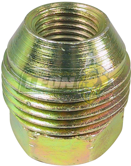 TUERCA CONICA PASADA G.M. SUBURBAN, C15, C20 94-98 14x1.50 mm LL.7/8 C/ROSCA EXT. 25 mm (03-090)
