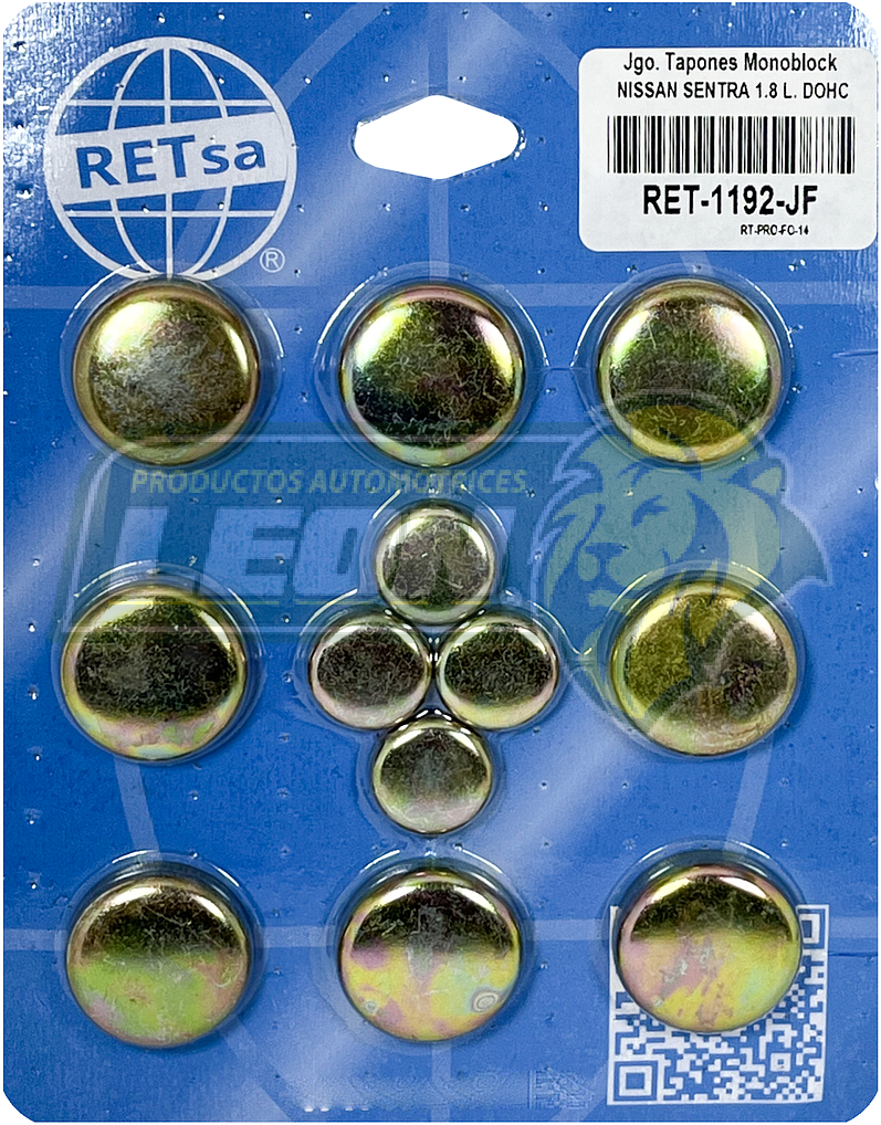 JUEGO SELLO MONOBLOCK NISSAN SENTRA 1.8L DOHC FIERRO