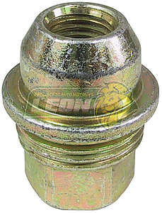 TUERCA CONICA PASADA G.M. CUTLASS, CAVALIER 92-02 12x1.50 mm LL.3/4 C/ROSCA EXT. 22 mm. ROND. INT. (03-081)