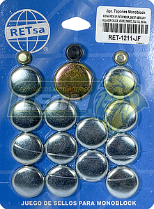 JUEGO SELLO MONOBLOCK NISSAN PICK-UP, PATHFINDER, QUEST, MERCURY VILLAGER VG30E, VG33E 2960CC, 3.0, 3.3L 85-04 FIERRO
