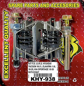 KIT F.D. (1) R.D. HYUNDAI TUCSON 16-21, ELANTRA 1.6L 18-20, KIA SPORTAGE 18-20 9075 D1847 KC938