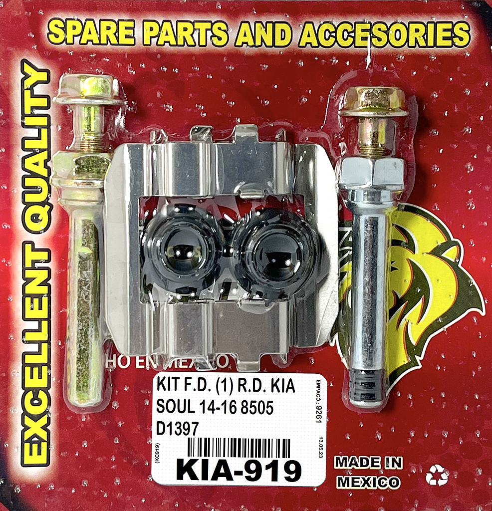 KIT F.D. (1) R.D. KIA SOUL 14-16 8505 D1397 KC919