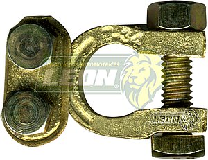 TERMINAL BATERIA PLACA CHICA DE BRONCE (T-34B)