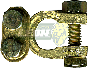 TERMINAL BATERIA PLACA CHICA DE BRONCE (T-34B)