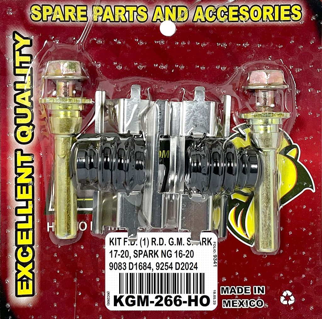 KIT F.D. (1) R.D. G.M. SPARK 17-20, SPARK NG 16-20 9083 D1684, 9254 D2024 KC266