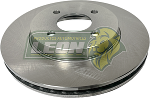DISCO FRENO NISSAN VERSA 1.6L 11-19 (4 BIRLOS, 260x22 mm DELANTERO “VENTILADO” BRUCK