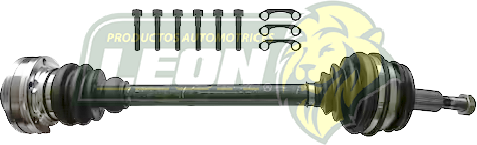 FLECHA HOMOCINETICA VW EUROVAN T4 01-04 1.9TDI, T5 05-21 1.9TDI, 2.0TDI TRANSMISION ESTANDAR DELANTERA IZQUIERDA (COMPLETA CORTA 656 mm)