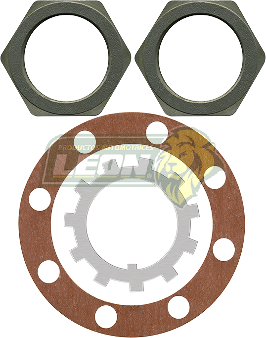 KIT TUERCA (1) R.T. DODGE D-600 CAMION (8 BIRLOS) (4 pzas.)