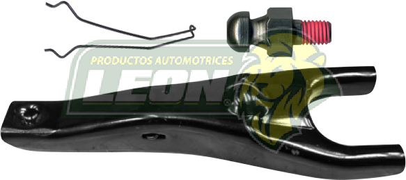 HORQUILLA CLUTCH NISSAN AUTOS 74-83, PK-UP A10, 720, D21, D22 97-15, URVAN 2.4, 2.5, 3.0L 00-15, D22 08-14 (INCLUYE SEGURO Y BOLA DE CLUTCH CEMENTADA)