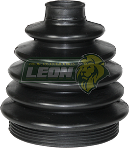 MACHETA (SÓLO HULE) LADO RUEDA (L, R) VW GOLF 96-10, JETTA 96-10, DERBY 95-09, BEETLE 98-08, FORD CONTOUR 95-00, MYSTIQUE 95-00, SEAT CORDOBA 02-05, LEON 06-08, TOLEDO 06-08 100 mm