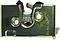CHAPA PUERTA VW CARIBE, ATLANTIC, GOLF, JETTA A2 DEL. (R)