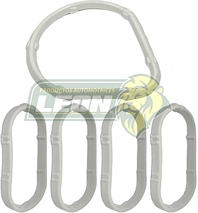 LIGA ADMISION NISSAN PLATINA, APRIO, RENAULT MEGANE, SANDERO, LOGAN, KANGOO, DUSTER, CLIO 4C. 1.6L 04-21 “PARA EL PLENO” (KMPFI-NP, JM-101 ADM) (JGO. c/5 pzas.) BLANCAS T/O