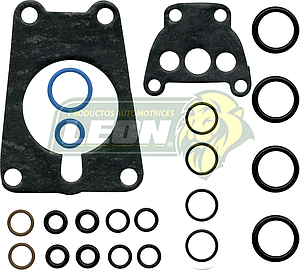 JUNTA CUERPO DE ACELERACION NISSAN 1.6L 16V. TSURU III 94-16, 1.6, 1.8, 2.0L 16V. SENTRA, TSUBAME 93-02 (KMPFI-709, MPFI-709) (JGO. c/22 pzas.)