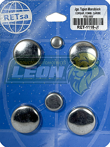 JUEGO SELLO MONOBLOCK VW CORSAR, COMBI, CARAVELLE M.1700, 1800 (ACERO INOXIDABLE)