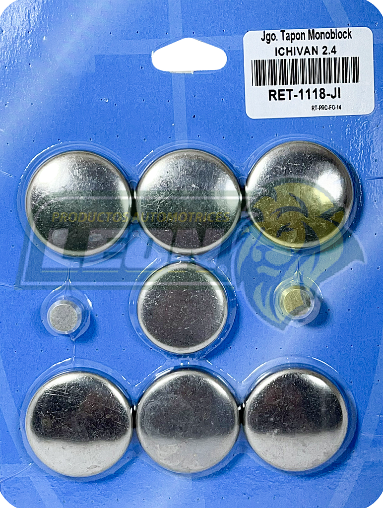 JUEGO SELLO MONOBLOCK NISSAN ICHI-VAN 2.4L (ACERO INOXIDABLE)