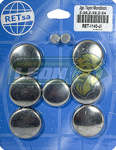 JUEGO SELLO MONOBLOCK NISSAN Z20, Z22, Z24 (ACERO INOXIDABLE)