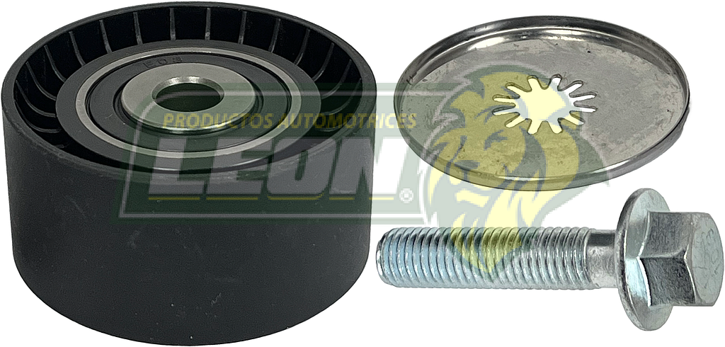 POLEA LOCA NISSAN NP300 2.5L 09-20, INFINITI Q50 3.0L 15-19 (C/TAPA Y TORNILLO)