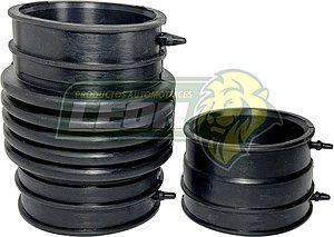 MANGUERA TOMA DE AIRE NISSAN FRONTIER V6 4.0L 05-19, PATHFINDER V6 4.0L 05-12, XTERRA V6 4.0L 05-15 (JGO. DE 2 pzas.) (16576EA200, 696-009, ML-19313) (NO INCLUYE ABRAZADERAS)