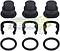KIT PARA TOMA AGUA GOLF, JETTA A2, A3 (JGO. c/9 pz.) (132-TA, 357198132B)