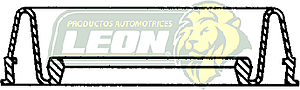 CUBREPOLVO P/PISTON CALIPER FORD F53 2014, TOYOTA RAV4 04-05 ØE: 2.50”, ØI: 2.07” R.D. Y R.T.