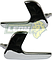 MANIJA ABRIR INTERIOR VW POINTER 1.8L 00-05 (JGO. L Y R) CROMADA