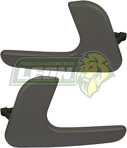 MANIJA ABRIR INT. VW POINTER 1.8L 00-05 (JGO. L Y R) GRIS OSCURA