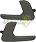MANIJA ABRIR INT. VW POINTER 1.8L 00-05 (JGO. L Y R) GRIS OSCURA