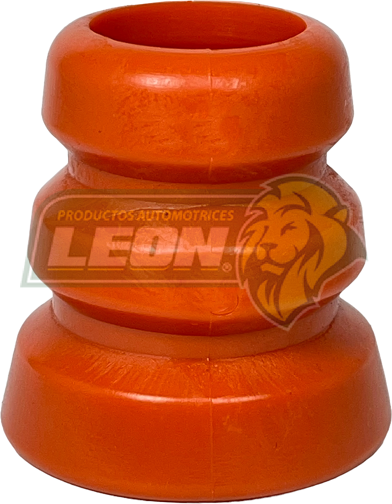GOMA REBOTE AMORTIGUADOR G.M. SPARK 11-21 “DELANTERO” ØI SUP: 30.79 mm, ØI INF: 18.64 mm, ØE: 56.18 mm, H: 58.03 mm  NARANJA