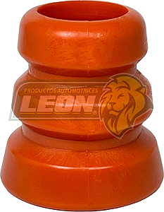 GOMA REBOTE AMORTIGUADOR G.M. SPARK 11-21 “DELANTERO” ØI SUP: 30.79 mm, ØI INF: 18.64 mm, ØE: 56.18 mm, H: 58.03 mm  NARANJA