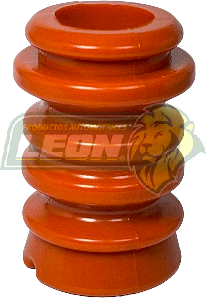 GOMA REBOTE AMORTIGUADOR G.M. CRUZE, SONIC ØI SUP: 27.61 mm, ØE: 49.45 mm, H: 49.45 mm DELANTERO NARANJA