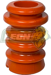 GOMA REBOTE AMORTIGUADOR G.M. CRUZE, SONIC ØI SUP: 27.61 mm, ØE: 49.45 mm, H: 49.45 mm DELANTERO NARANJA