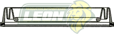 CUBREPOLVO P/PISTON FORD ESCAPE 05-12, ACURA ILX 13-14, MAZDA TRIBUTE 05-11, MERCURY MARINER 05-11, JAGUAR E-PACE 18-19, LAND ROVER DISCOVERY 15-19, RANGE ROVER 16-19 R.D. ØE: 3.220”, ØI: 2.220”R.D.